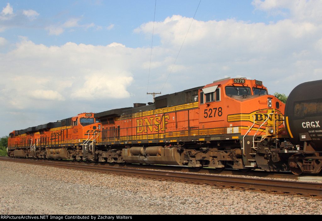 BNSF 4289 4294 5278